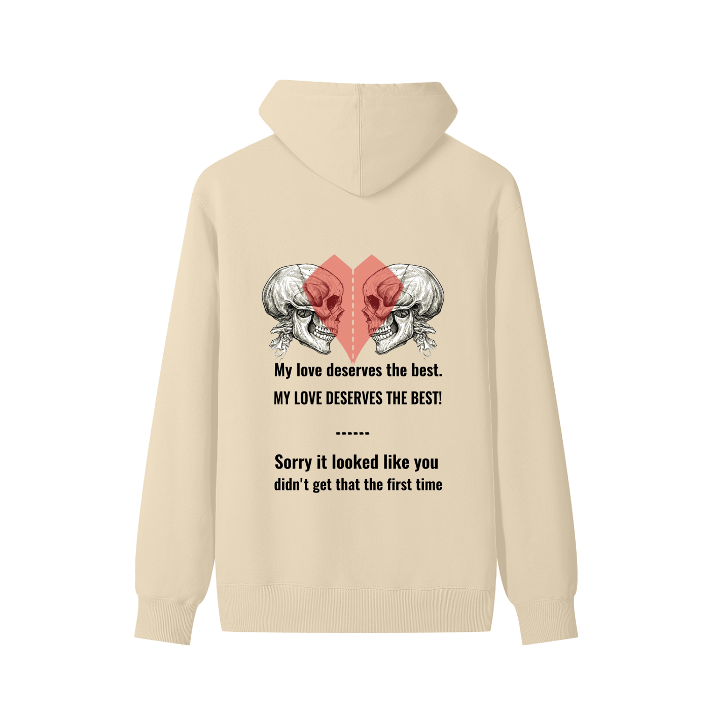 My love deserves the best ,Skulls love
