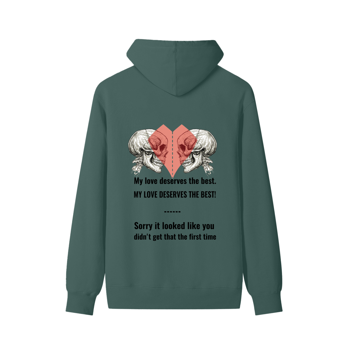 My love deserves the best ,Skulls love